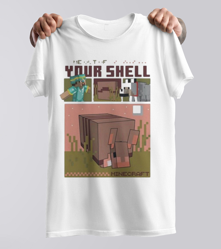 Minecraft New Come Out Of Your Shell T-Shirt