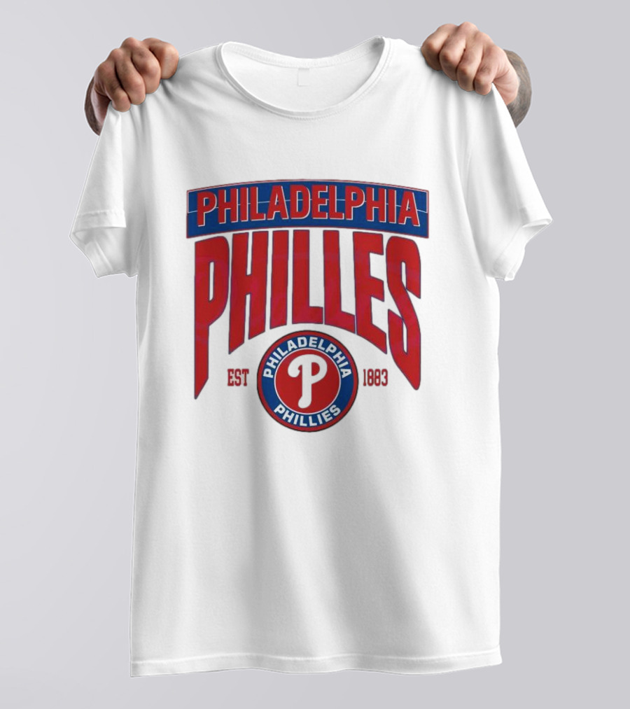 Philadelphia Phillies Est. 1883 Vintage Baseball T-Shirt