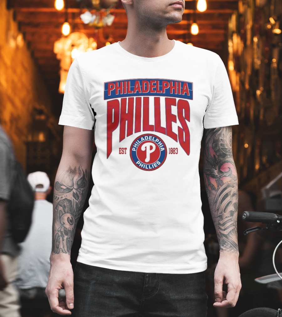 Philadelphia Phillies Est. 1883 Vintage Baseball T-Shirt