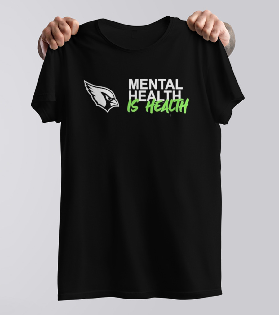 Edgerrin James Mental Health Is Health Arizona Cardinals T-Shirt