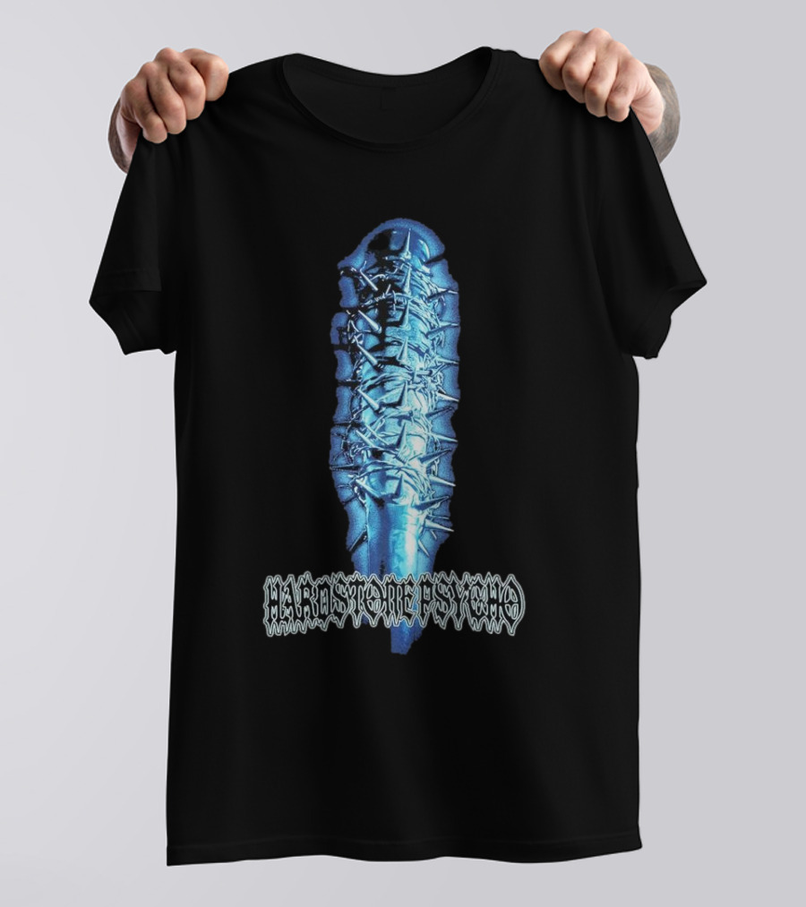 Hardstone Psycho Barbed Wire Wrapped Baseball Bat T-Shirt