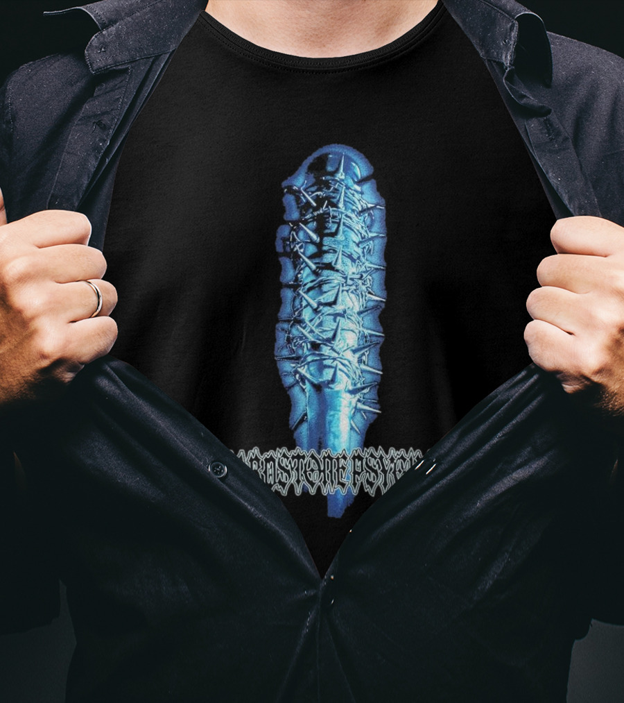 Hardstone Psycho Barbed Wire Wrapped Baseball Bat T-Shirt