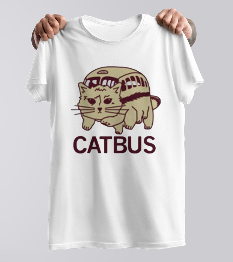 Catbus My Neighbor Totoro Public Transportation Deserve T-Shirt