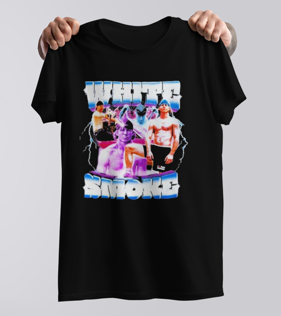 Danny Duncan White Smoke Shirt Lightning And Muscle Edition T-Shirt