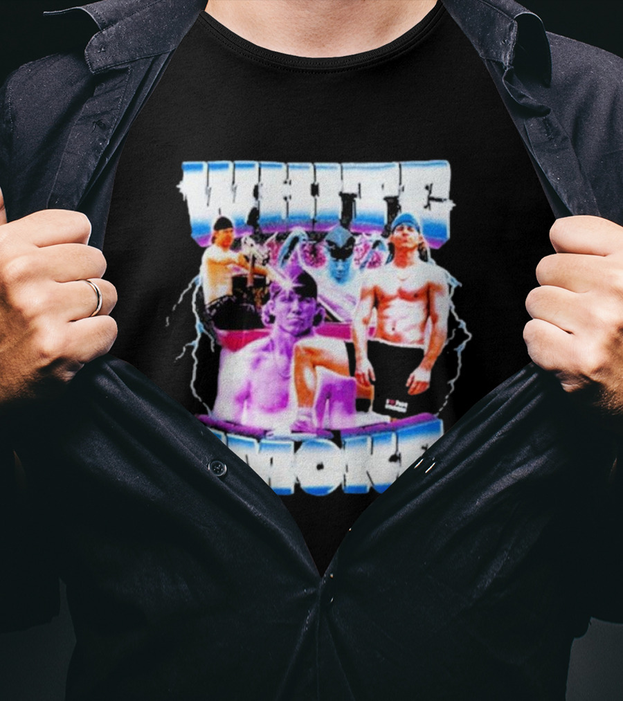 Danny Duncan White Smoke Shirt Lightning And Muscle Edition T-Shirt