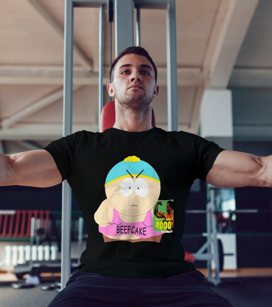 Eric Cartman Beefcake Weight Gain 4000 Promotion 2000 T-Shirt
