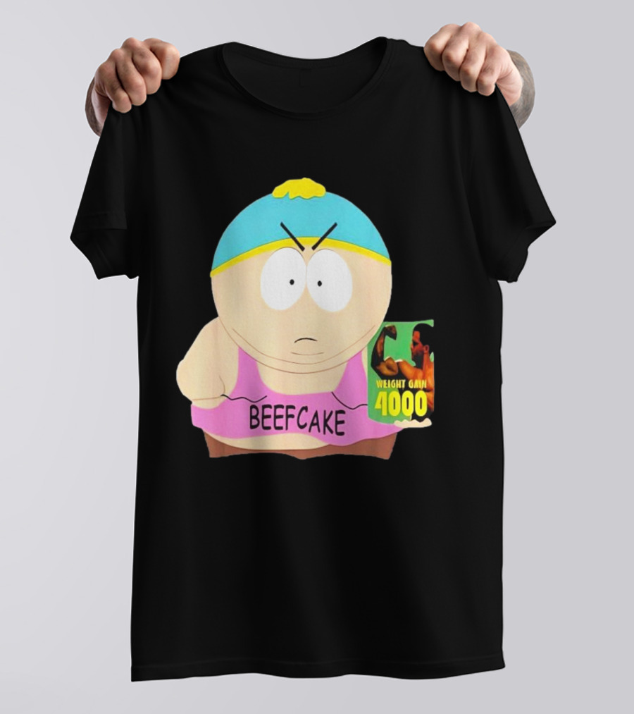 Eric Cartman Beefcake Weight Gain 4000 Promotion 2000 T-Shirt