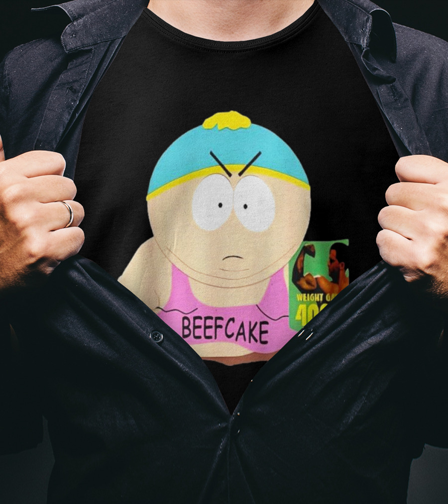 Eric Cartman Beefcake Weight Gain 4000 Promotion 2000 T-Shirt