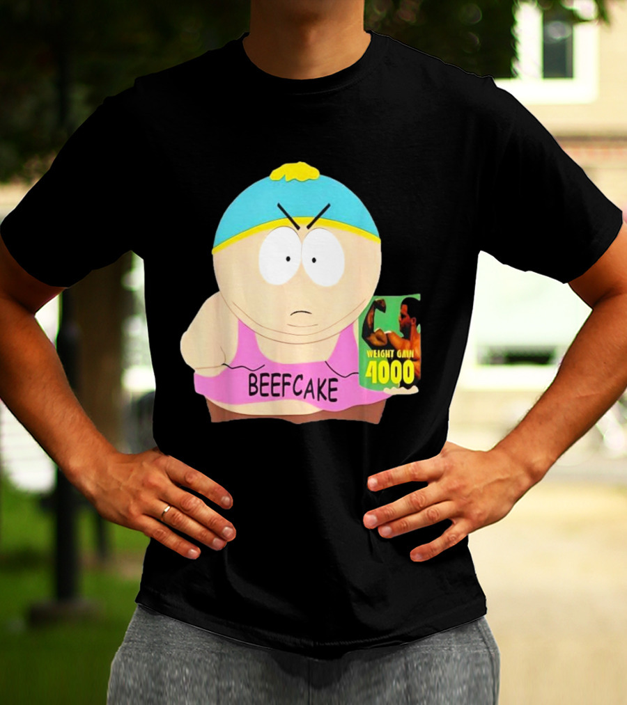 Eric Cartman Beefcake Weight Gain 4000 Promotion 2000 T-Shirt
