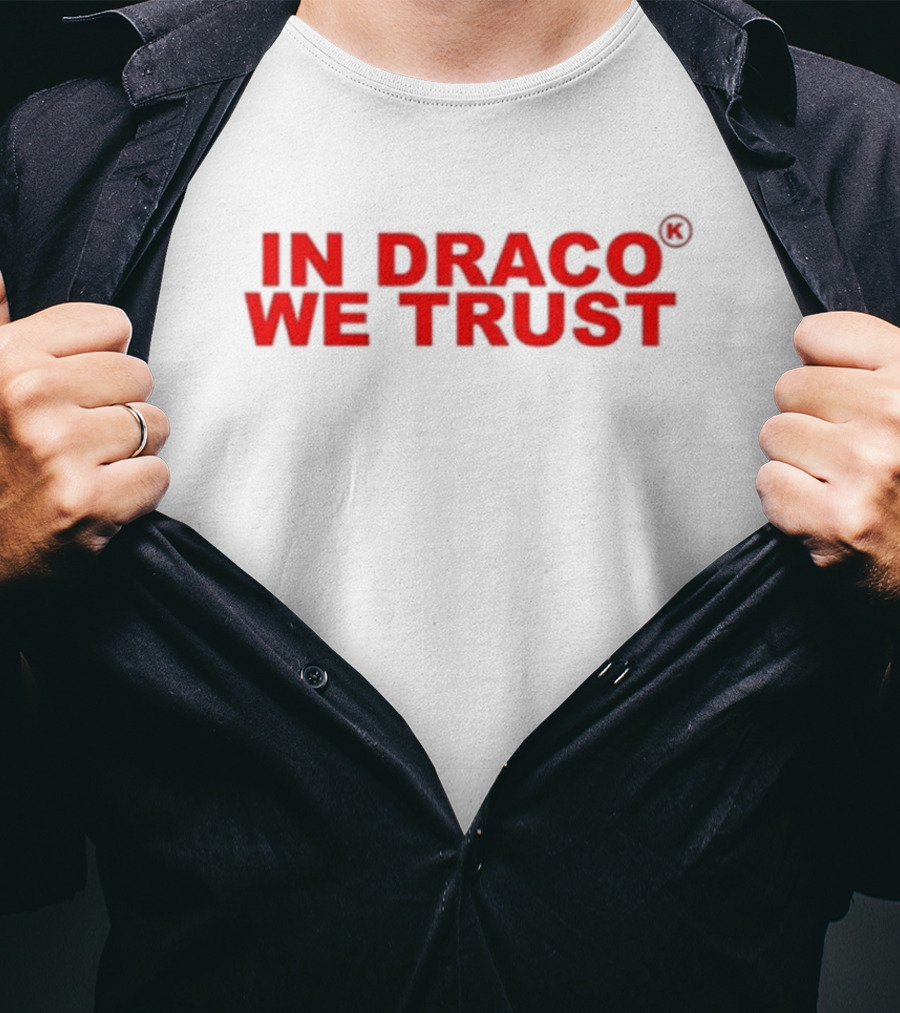 Kixkzgalore In Draco We Trust New Red T-Shirt