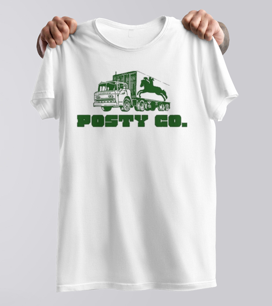 Post Malone F1 Posty Co. Horse Truck Trillion Thermal T-Shirt