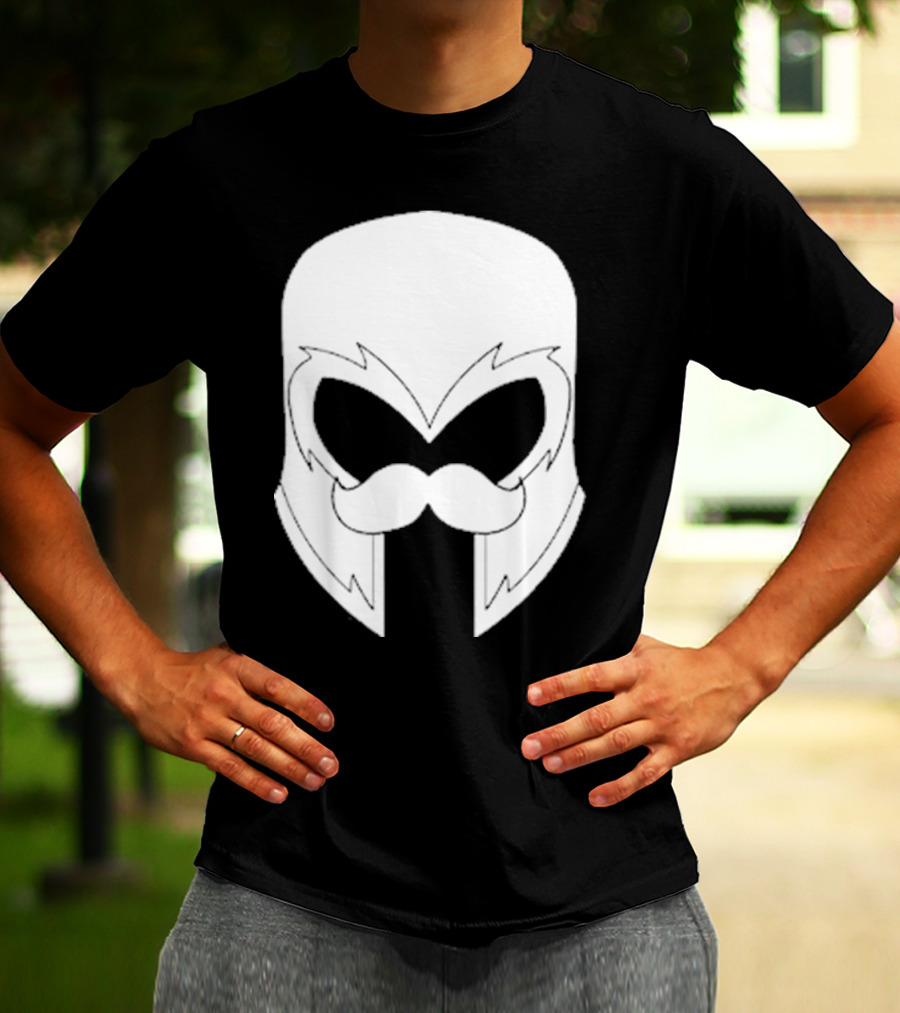 Remix’D Curleh Mustache Wolverine Mask T-Shirt