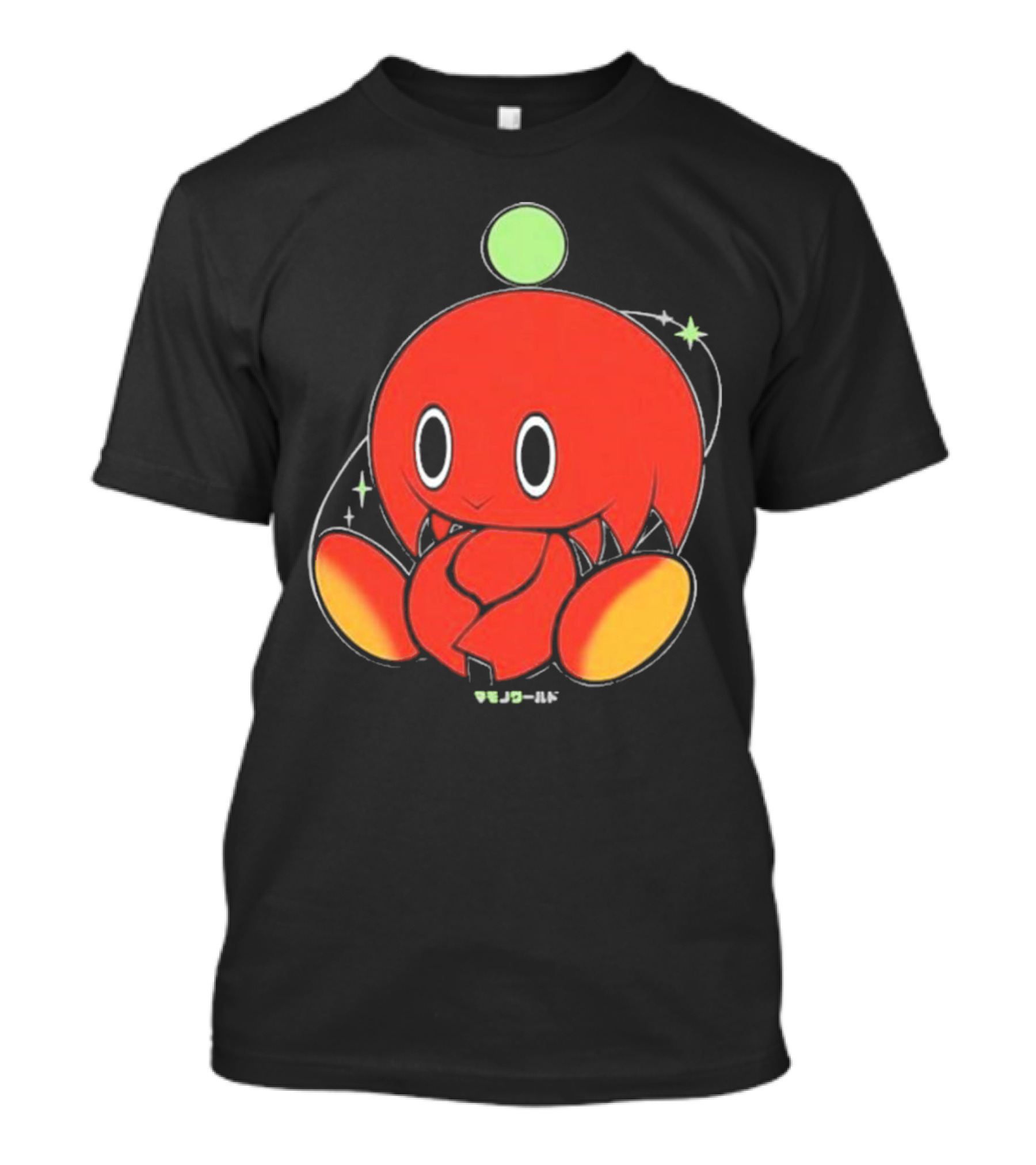 Chuckles Knuckles Chao Red Character With Green Ball T-Shirt