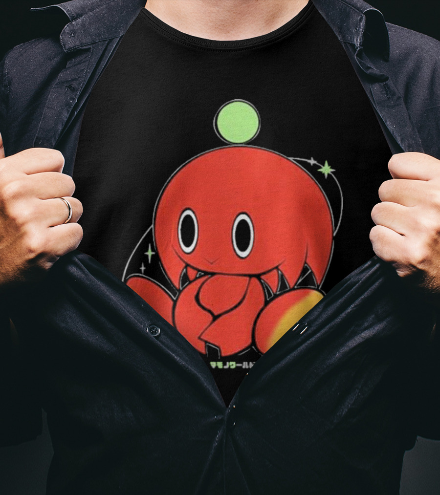 Chuckles Knuckles Chao Red Character With Green Ball T-Shirt