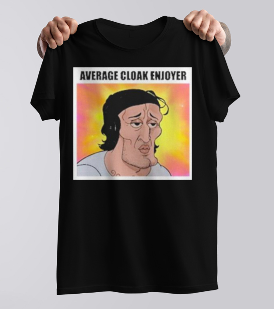 Average Cloak Enjoyer Parody Meme Comic T-Shirt