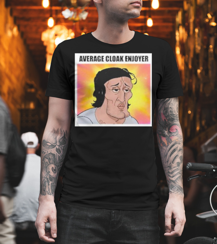 Average Cloak Enjoyer Parody Meme Comic T-Shirt