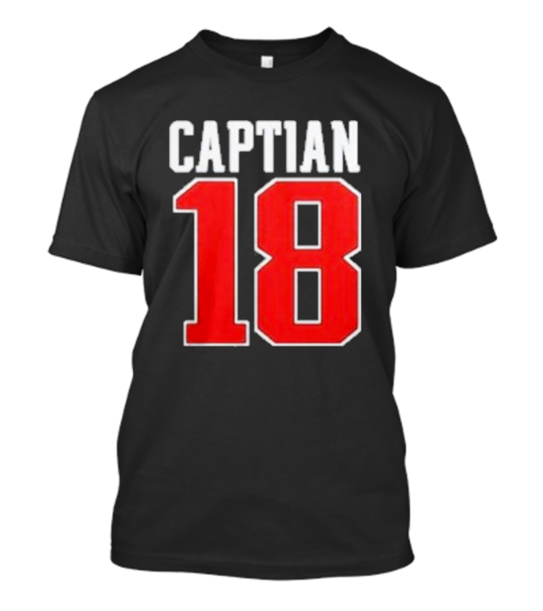Captain 18 The Patriots Coach T-Shirt