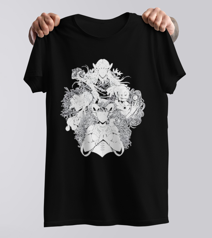 Critical Role Healing Party Characters T-Shirt