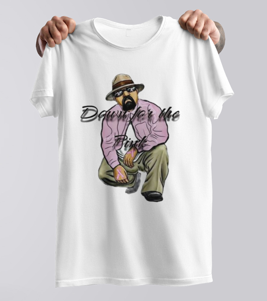 Down For The Pink Cholo BCawareness T-Shirt
