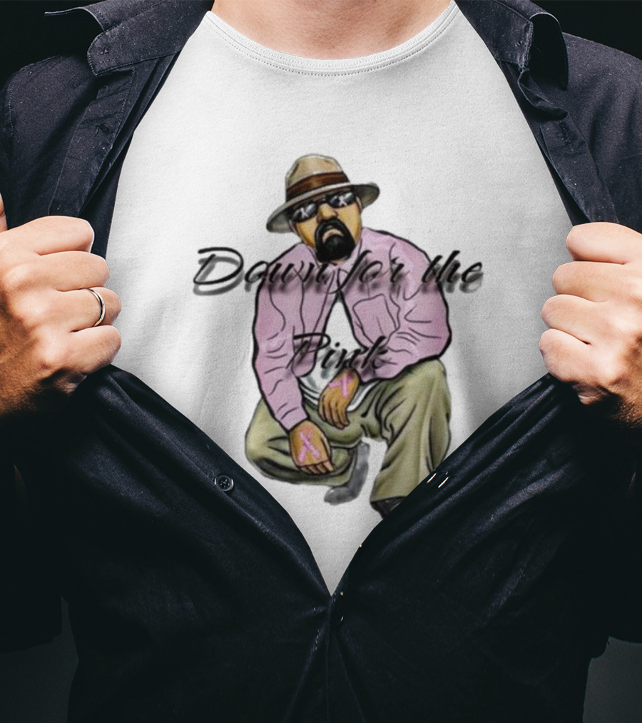 Down For The Pink Cholo BCawareness T-Shirt