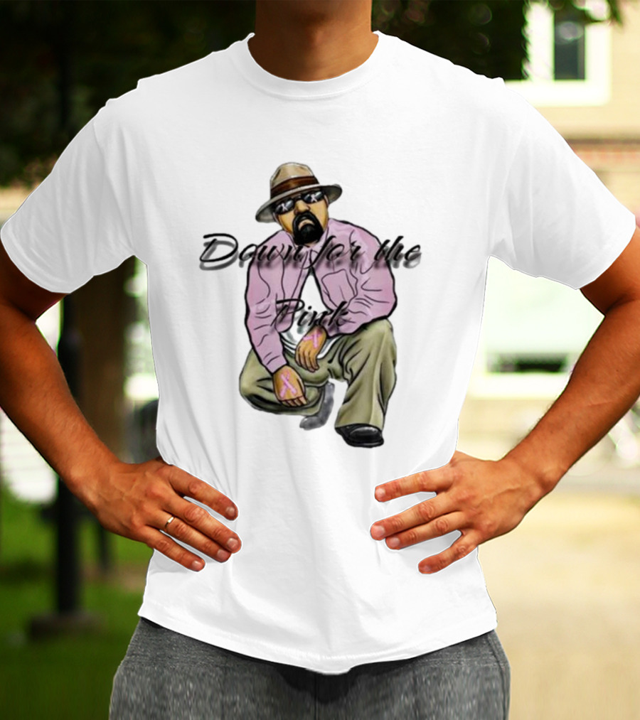 Down For The Pink Cholo BCawareness T-Shirt