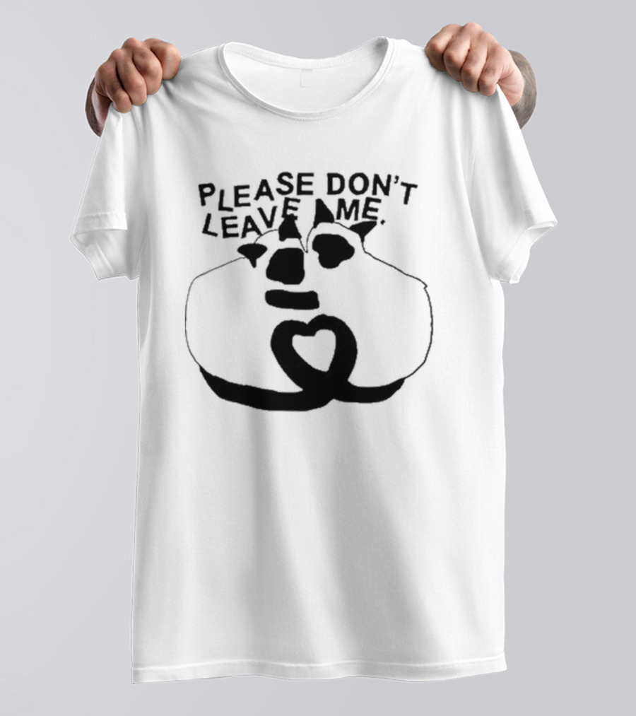 Ithinkihatemyself Please Don’t Leave Me Sad Heart Emoji Expression T-Shirt