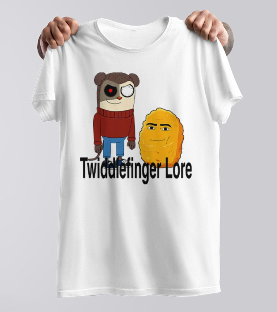 Twiddlefinger Lore Max And Nugget Cartoon Characters T-Shirt