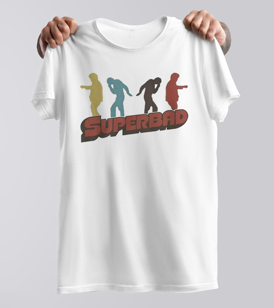 Superbad Silhouette Dance Moves McLovin Movie T-Shirt