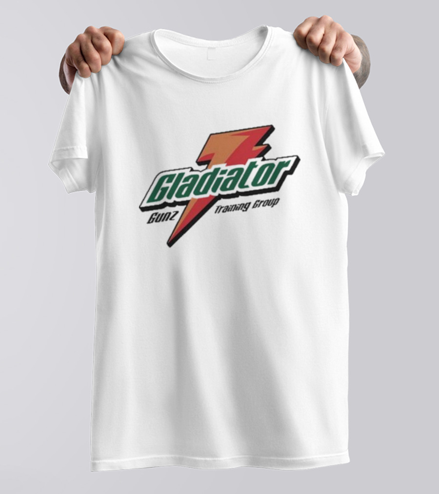 Channingcrowder Gladiator Gunz Training Group Thunderbolt T-Shirt