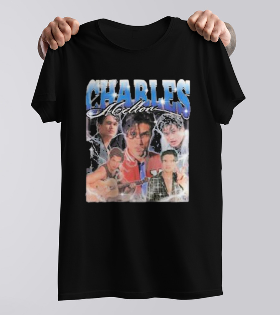 CHARLES Melton Collage T-Shirt