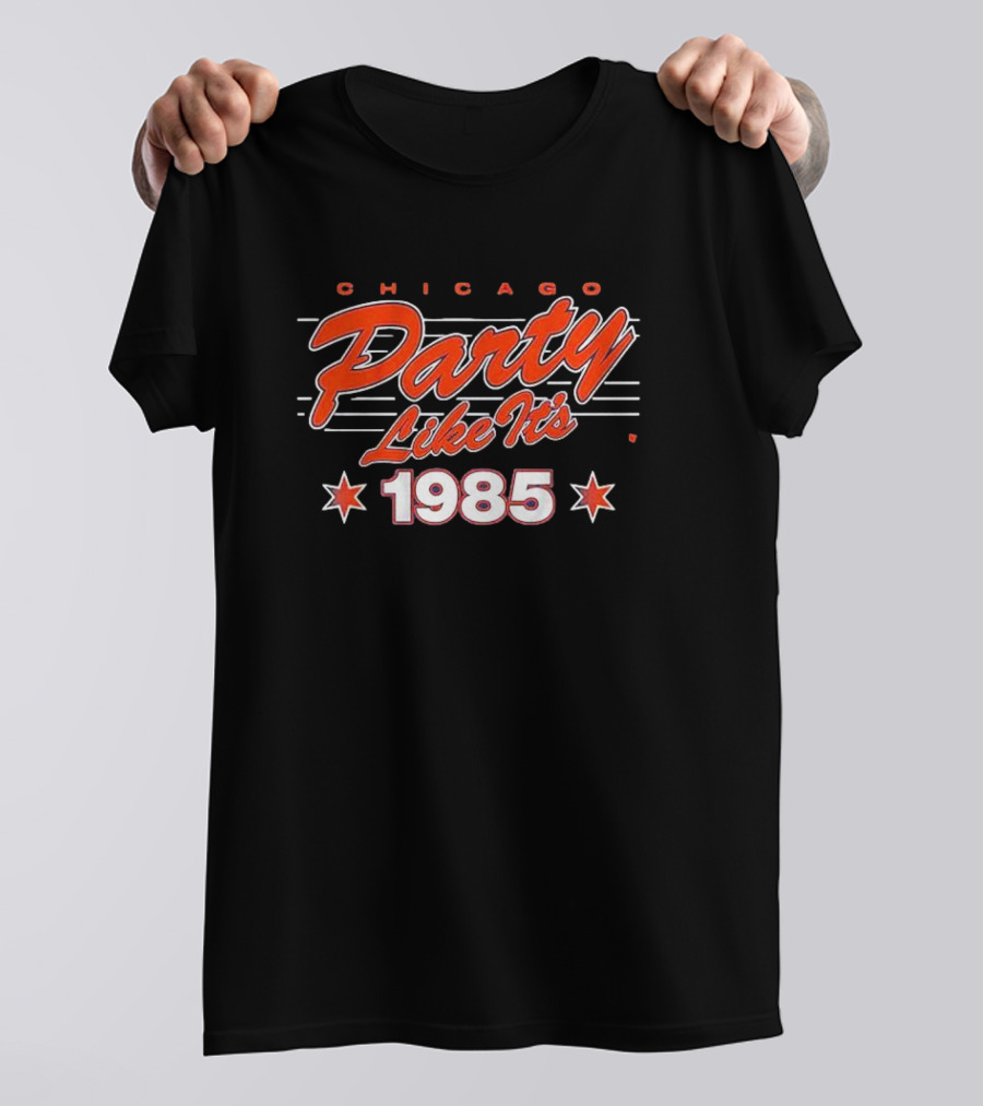 Chicago Football Party Like It’s 1985 T-Shirt