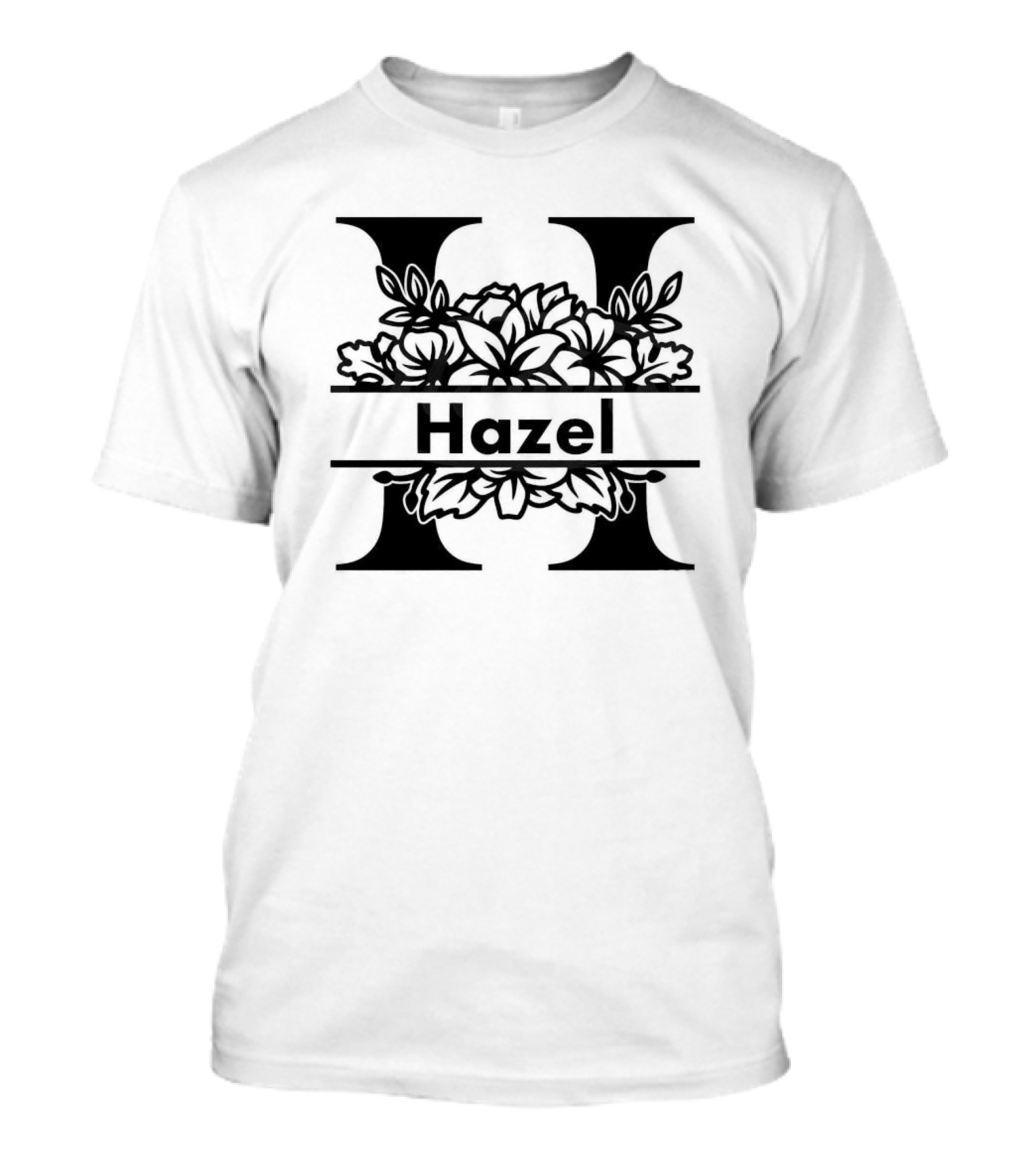 Hazel Floral Monogram H T-Shirt