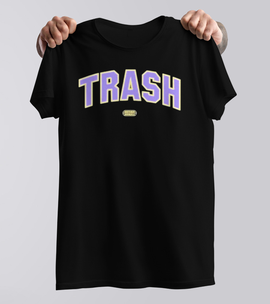Trash Tuesday Trash Esther And Khalyla Purple T-Shirt