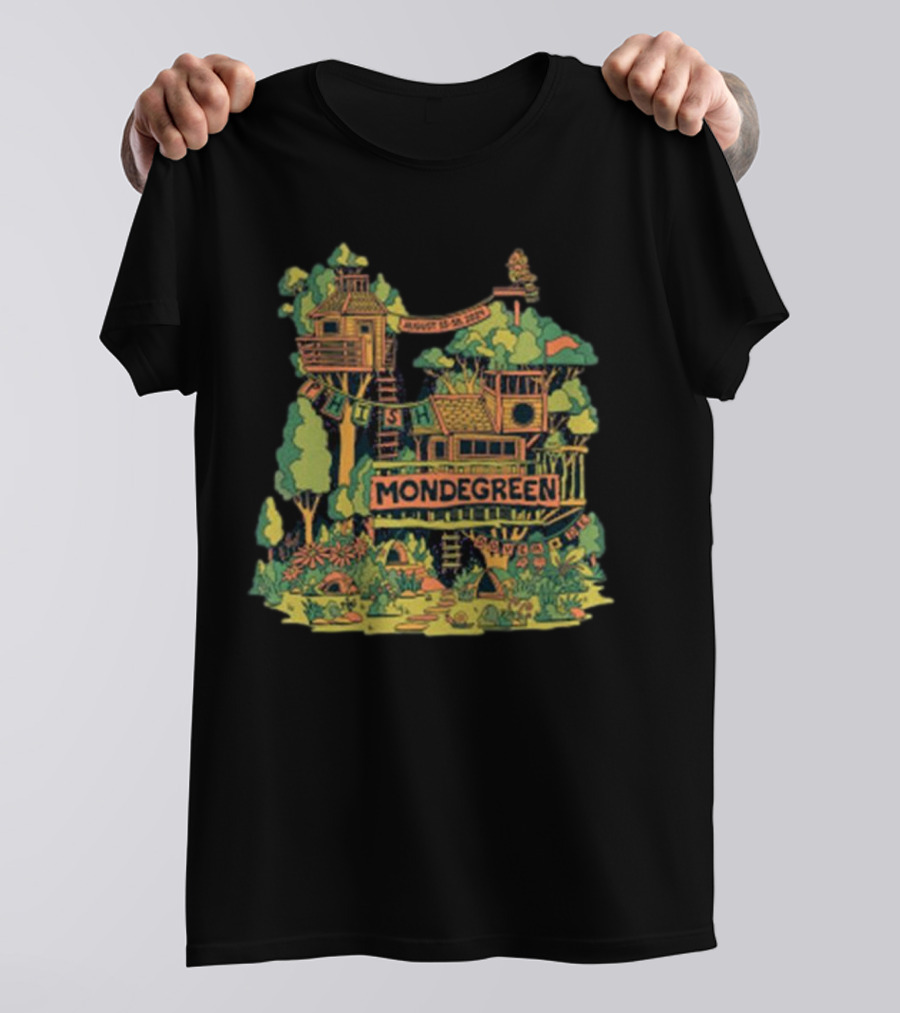 Phish Mondegreen Treehouse August 25 2012 Woodlands Classic T-Shirt