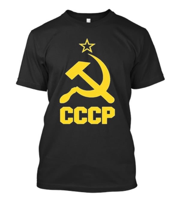 CCCP Hammer And Sickle Star Soviet T-Shirt