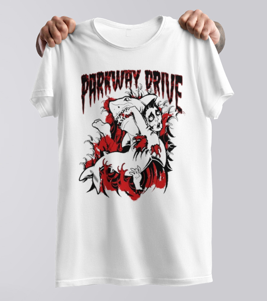 Parkway Drive Blood In The Water Shark Attack T-Shirt