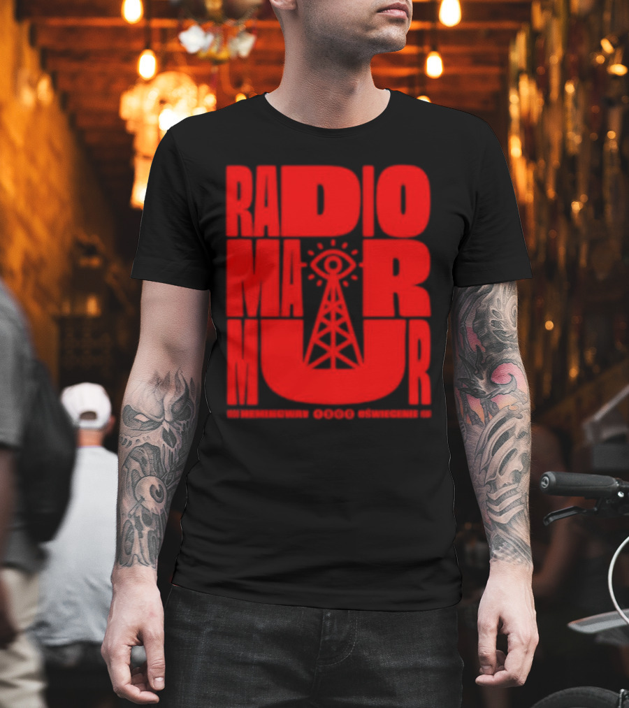 Taco Hemingway Radio Marmur Eye Tower 1-800 Oświecenie T-Shirt