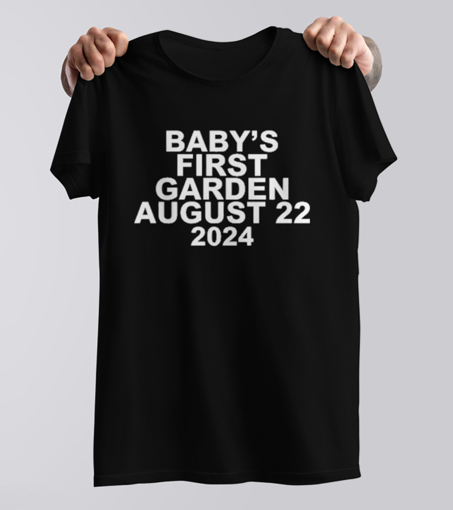 The Kid Laroi I Love T8 Baby's First Garden August 22 T-Shirt