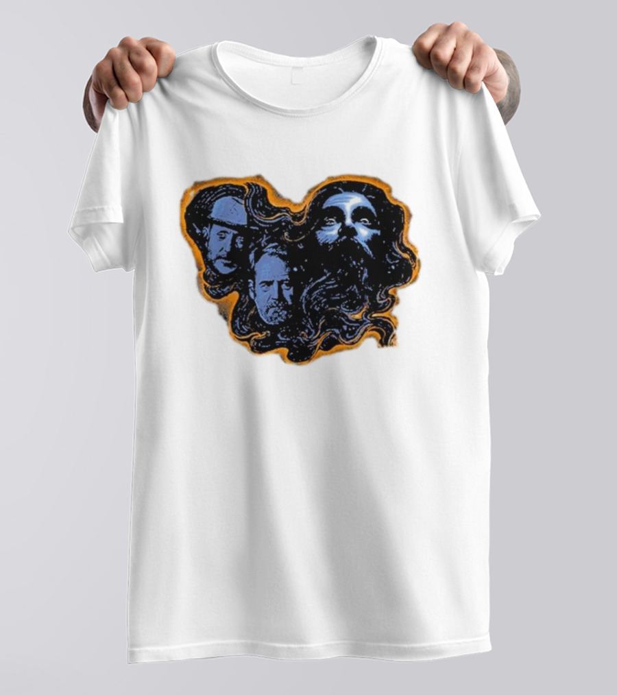 The White Buffalo A Freight Train Through The Night Faces And Mystical T-Shirt