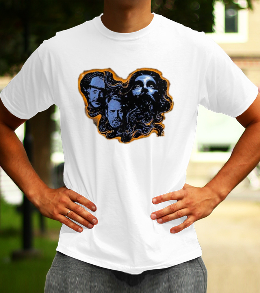 The White Buffalo A Freight Train Through The Night Faces And Mystical T-Shirt