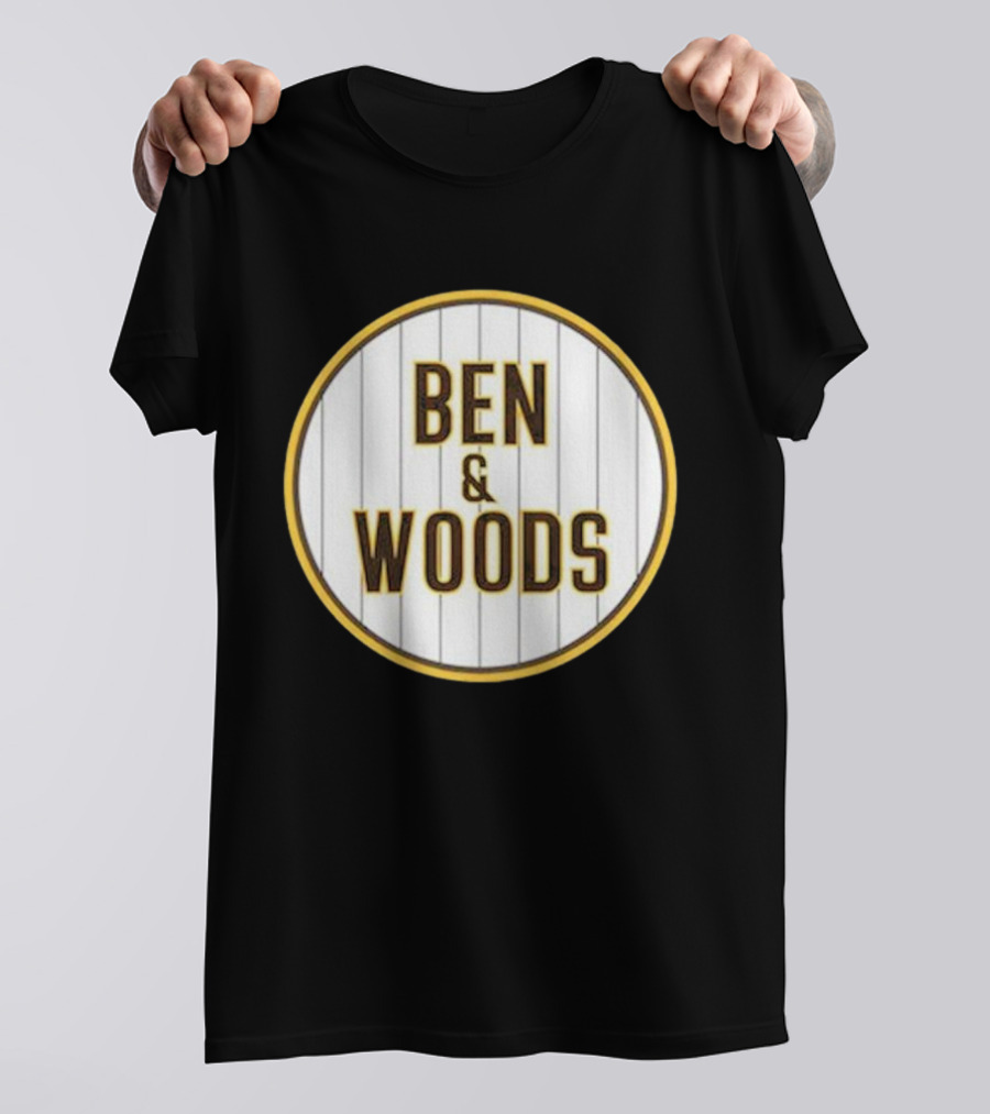 Yu Darvish Ben And Woods Pinstripe Circle T-Shirt