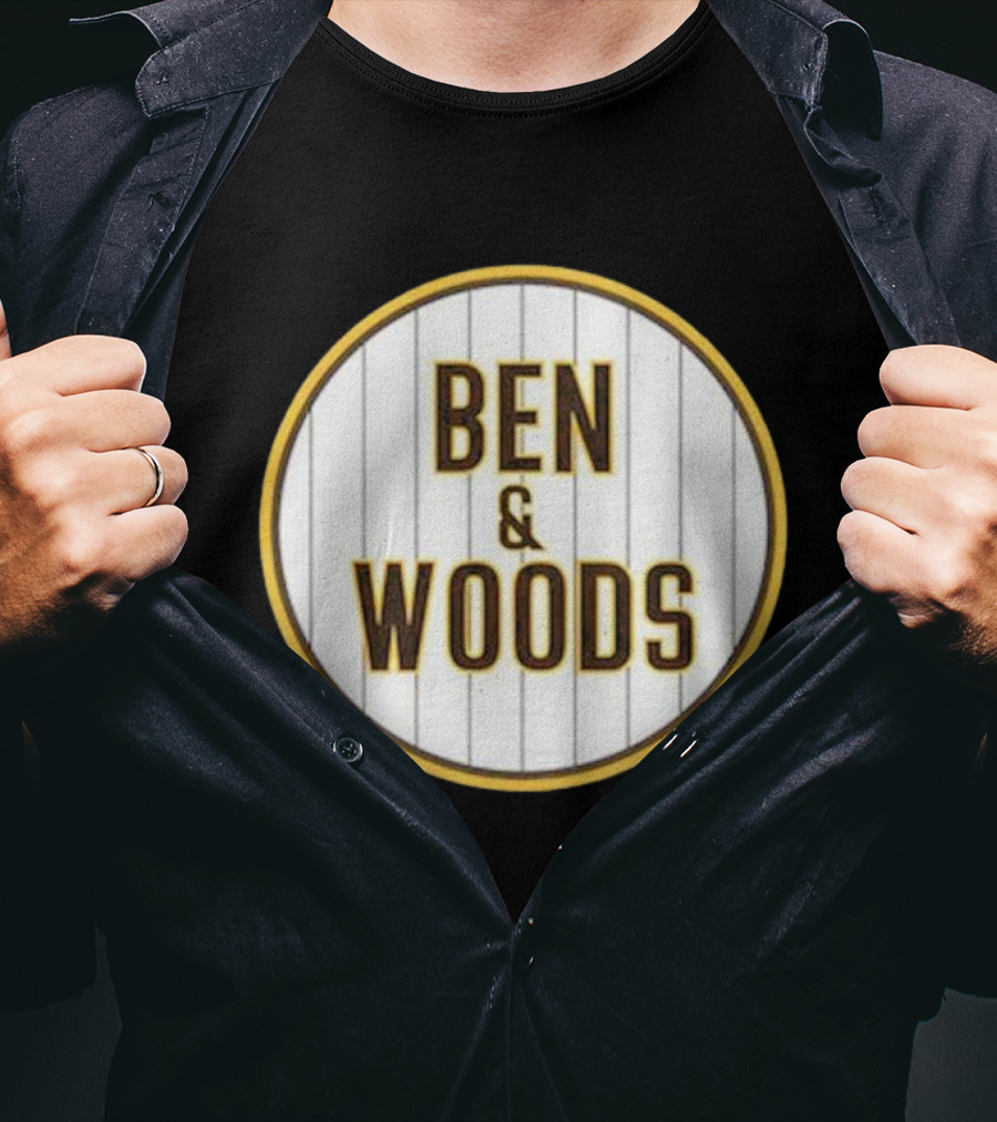 Yu Darvish Ben And Woods Pinstripe Circle T-Shirt