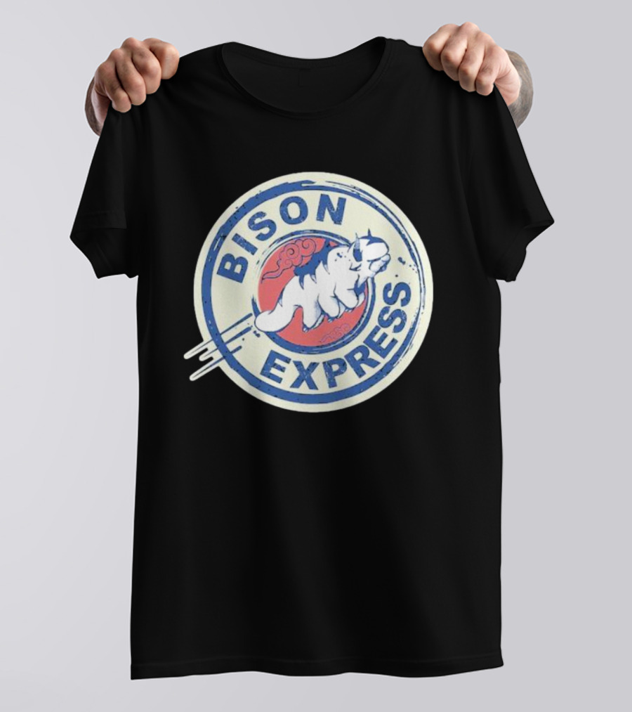 Bison Express Flying Bison Vintage Logo Avatar Reference T-Shirt