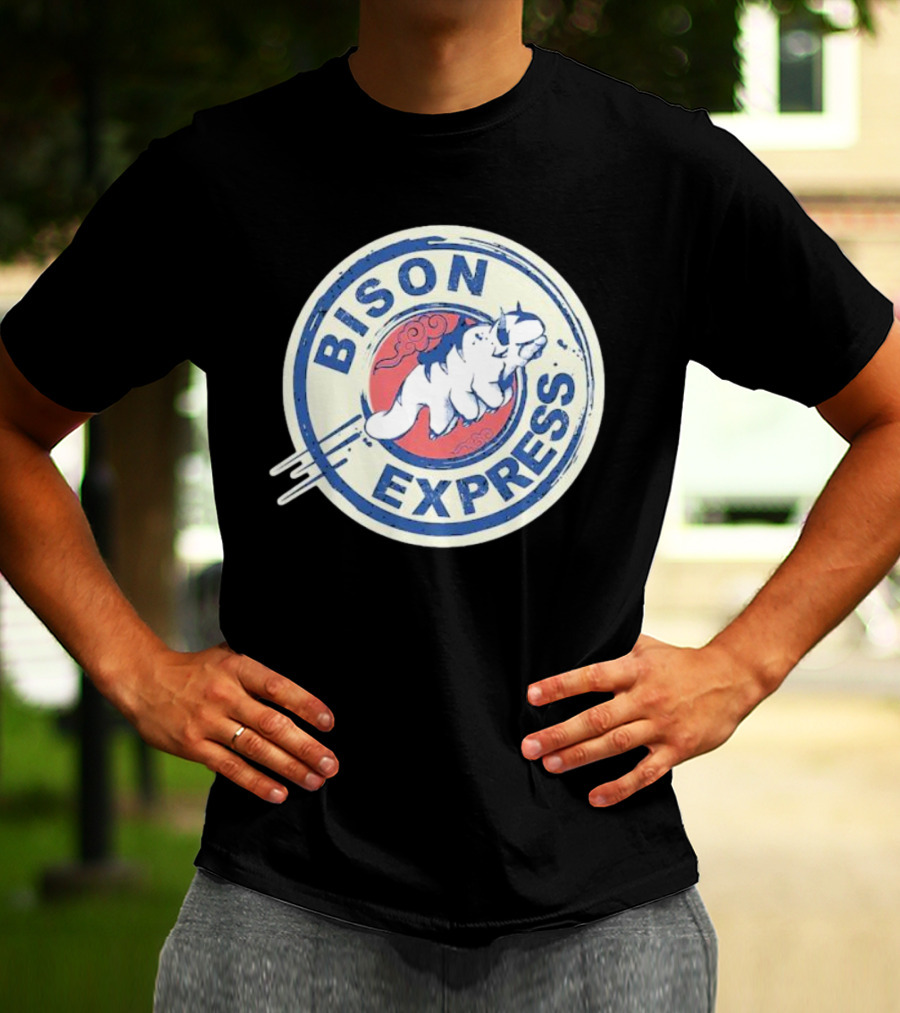 Bison Express Flying Bison Vintage Logo Avatar Reference T-Shirt
