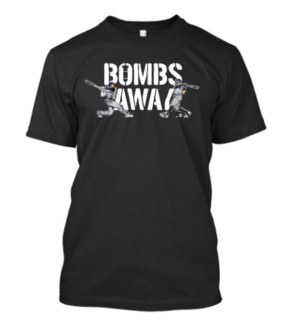 Bombs Away Aaron Judge Juan Soto Baseball T-Shirt