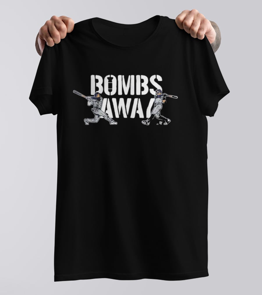 Bombs Away Aaron Judge Juan Soto Baseball T-Shirt