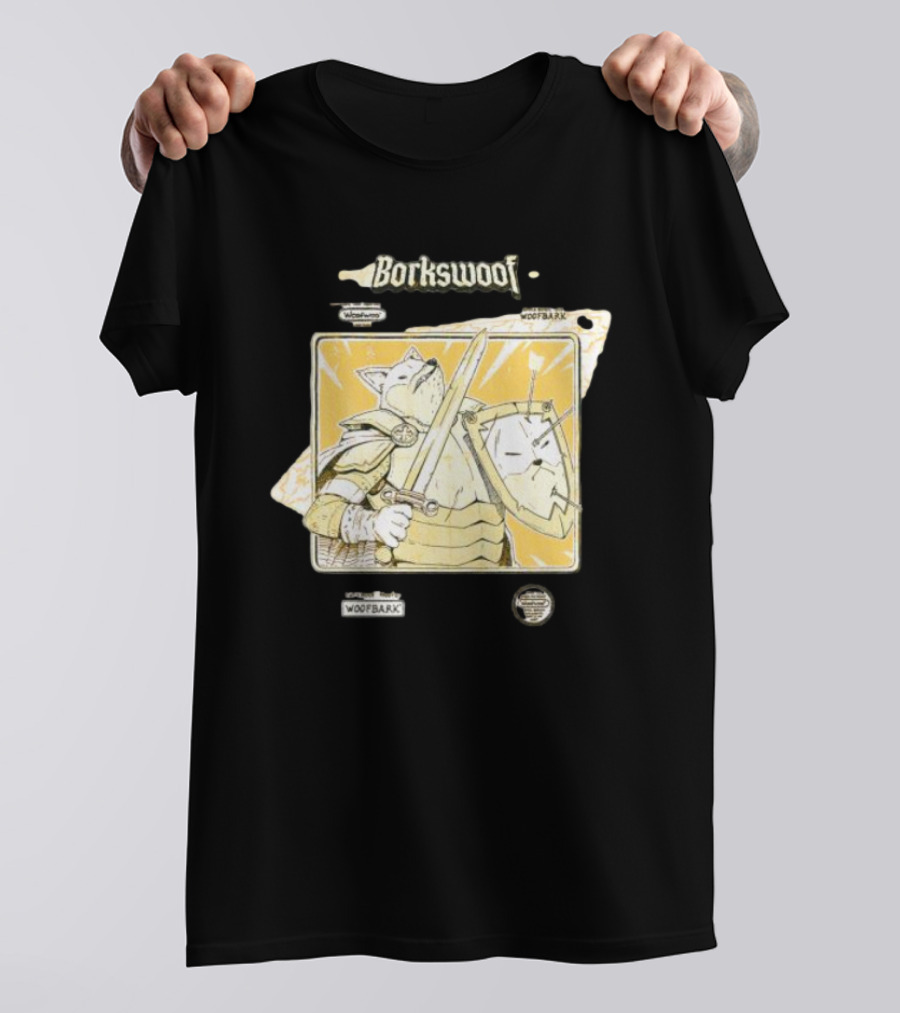 Borkwoof Woofer Woofbark Knight Adventure T-Shirt