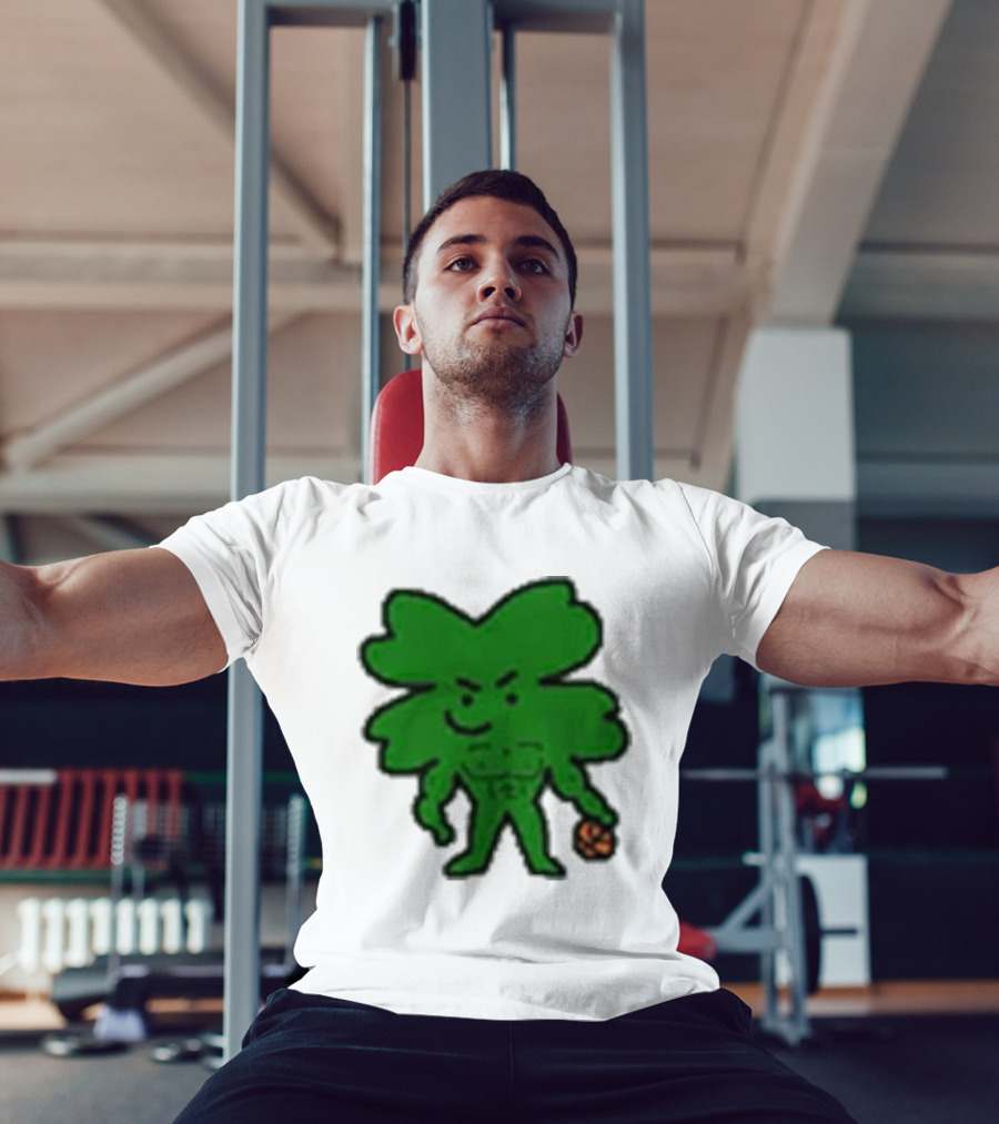 Boston Buff NBA Shamrock Basketball Player T-Shirt