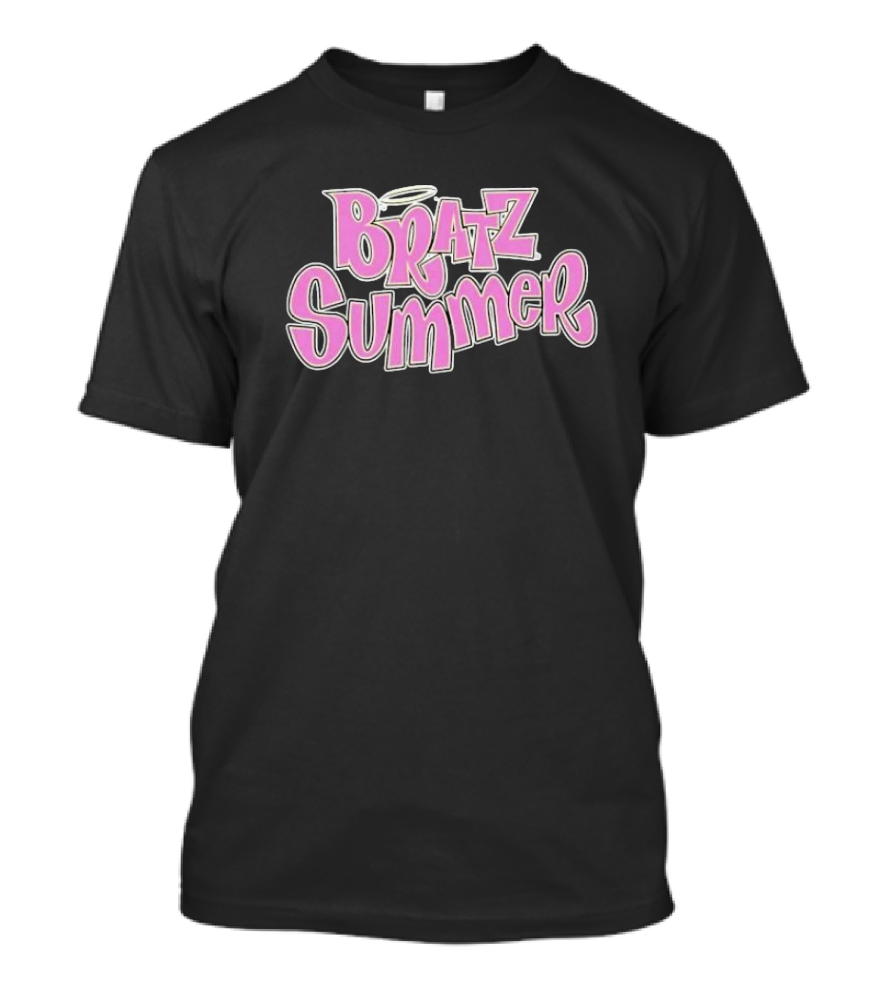 Bratz Summer Pink Graffiti Style With Angel Halo T-Shirt