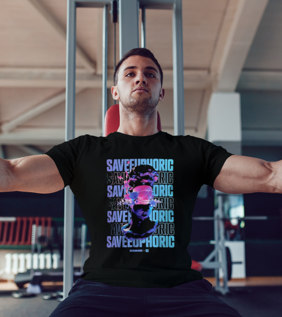 Brennan Heart Save Euphoric Multilayered Neon T-Shirt
